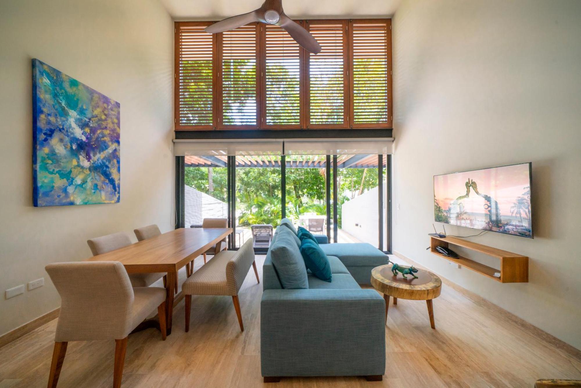 Luxury 2 Bedroom - Infinity Pool At Awa Residences In Playacar, Awa 107 Сasa de vacaciones *